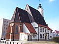 Polski: Zabytkowy kościół ewangelicki.