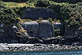 Presqu'île de Roscanvel : fortifications du mur de l'Atlantique vue de la mer 7