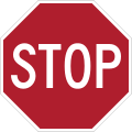 Original STOP symbol