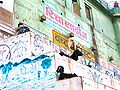 Graffiti, Goats and Ghats, Varanasi.