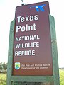 Texas Point National Wildlife Refuge near Sabine Pass, Texas