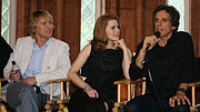 Wilson with Amy Adams and Ben Stiller (14 May 2009)