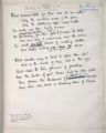 Anthem for Doomed Youth by Wilfred Owen (1917).