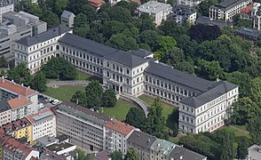 Academy of Fine Arts, Munich (aerial view)