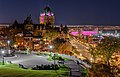 98 Château Frontenac at night, Quebec Ville, Canada uploaded by Wilfredor, nominated by Wilfredor,  13,  1,  0