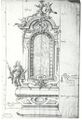 Entwurf eines Altars (design of altar)