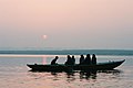 Sunrise boat ride on the Ganges, Varanasi.