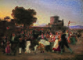 October festival in Rome (1839)