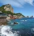 Marina Piccola viewed toward the Faraglioni