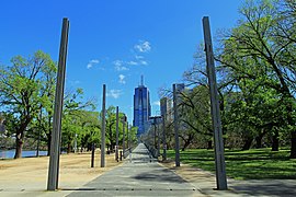 River of Mists & River Bank Architecture Design in Birrarung Marr Parkland