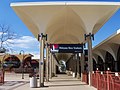 The entrance to Aztec Center