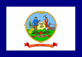 Flag of West Virginia (1907-1929).