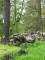 Stone bridge in the park