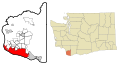 location within the state (right map)