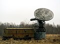 English: Radiotelescope of Zimenki Radio Astronomy Station, Kstovsky District of Nizhny Novogord Region, Russia. Русский: Радиотелескоп радиоастрономической станции «Зименки», Кстовский район Нижегородской области, Россия.