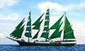 Tall ship Alexander von Humboldt