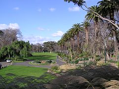 Melbourne Alexandra Garden in Winter Season