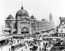 Flinders Street Station, 1927