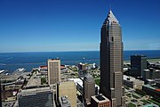 View from the observation deck of Terminal Tower