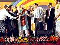 Narendra Modi at Vadodara for inaugration of 2011 Khel Mahakumb