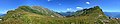 View from the Col de l'Arclusaz, dept. Savoie, towards the north