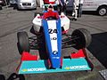 Formula Lista junior car of Michael Lamotte (front view)