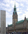 City Hall and memorial