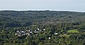 Automne 2011, le bourg vu du garreg