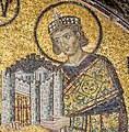 Mosaic of Constantine at Hagia Sophia