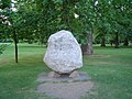 Norwegian memorial Stone in Hyde Park, London.