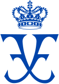 Royal Monogram of Frederik, Crown Prince of Denmark