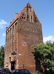 Polski: Baszta Lontowa (Prochowa) English: Fuse (Gunpowder) fortified tower Deutsch: Pulverturm Wehrturm