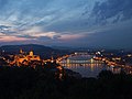 Gellért-hegyi panoráma View from Gellért Hill