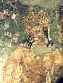 A fresco from one of the caves at Ajanta