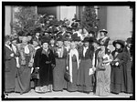 Thumbnail for File:CONSTRUCTIVE PEACE GROUP- AT EXTREME LEFT, CHARLOTTE P. GILLMAN; NEXT MRS. C.C. CATT; DR. A.H. SHAW; MRS. HENRY WILLARD; MRS. ANNA G. SPENCER; MARION T. BURRITT; JANET RICHARDS. 2ND ROW, 2ND LCCN2016866083.jpg