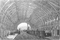 Copenhagen central train station around 1899