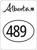 Thumbnail for File:Alberta Highway 489.svg