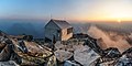 18 Hidden Peak Fire Lookout at sunset, with smokey haze from nearby fires uploaded by Nia198, nominated by Iifar,  16,  0,  0