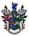 Dr Donald Adamson's arms as Master Currier