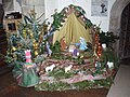 Eglise Sainte-Geneviève : crèche de Noël (2008)