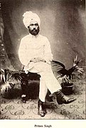 Photograph of Pritam Singh, founder of the Ridváni sect of both Sikhism and the Baháʼí Faith.jpg