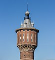 Watertoren in Sneek. Detail.