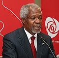 Kofi Annan was elected President of the UN on December 13, 1996