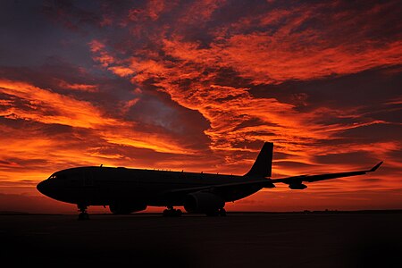 Royal Air Force Voyager at Mount Pleasant