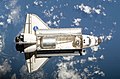 Endeavour approaching ISS