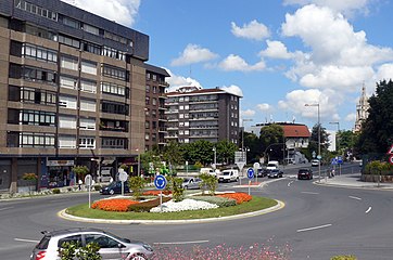 Rotonda en Begoña