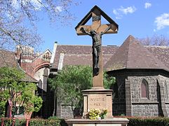 St Peter's Anglican Church (1846 Built) in East Melbourne