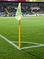 Corner flag.