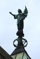 Angel of death on the mausoleum