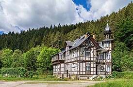 Half-timbered mansion in Zirkel (Mellenbach-Glasbach)